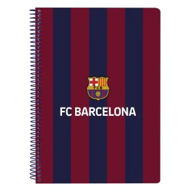 Caderno F.C. Barcelona 24/25 Grená Azul Marinho A5 80 Folhas de F.C. Barcelona, Livros de exercícios - Ref: S4311198, Preço: ...