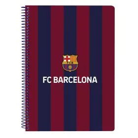 Carnet F.C. Barcelona 24/25 Bordeaux Blue marine A5 80 Volets de F.C. Barcelona, Cahiers - Réf : S4311198, Prix : 3,69 €, Rem...