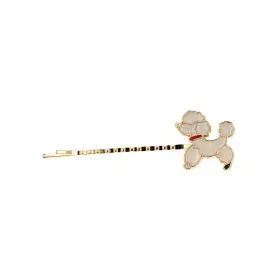 Horquilla Araban Dorado Blanco Perro de Araban, Clips de pelo - Ref: S4500572, Precio: 3,36 €, Descuento: %