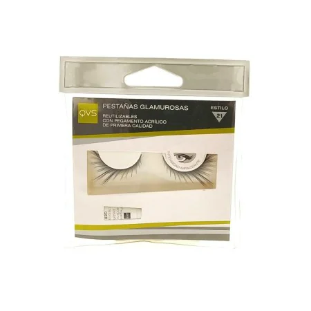 False Eyelashes QVS Glamour Estilo21 1 L by QVS, Eyes - Ref: S4506691, Price: 4,27 €, Discount: %