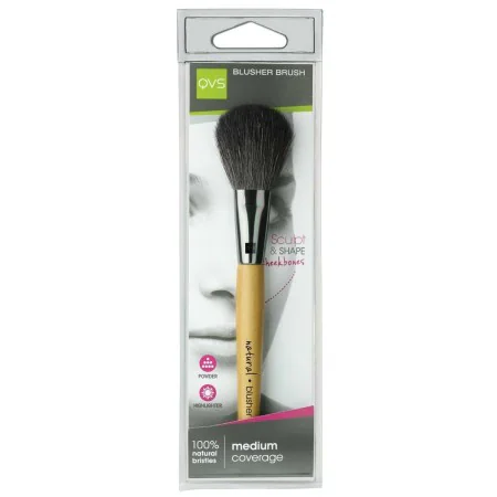 Brocha de Maquillaje QVS Natural de QVS, Cara - Ref: S4506700, Precio: 6,52 €, Descuento: %