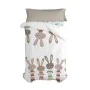 Drap housse HappyFriday MOSHI MOSHI Multicouleur 105 x 200 x 32 cm de HappyFriday, Draps et taies d'oreiller - Réf : D1610058...