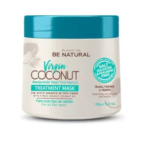 Maschera Riparatrice per Capelli Be Natural Virgin Coconut 350 ml di Be Natural, Balsami ad azione profonda e trattamenti - R...