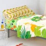 Drap housse HappyFriday MR FOX Multicouleur 105 x 200 x 32 cm de HappyFriday, Draps et taies d'oreiller - Réf : D1610073, Pri...