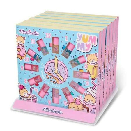 Set de Belleza Martinelia Yummy Infantil Esmalte de uñas 12 Unidades (24,5 x 24,5 x 3 cm) de IDC Institute, Maquillaje - Ref:...