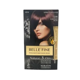 Tinta Permanente Belle´Fine Nº 5.66 Vermelho Castanho-avermelhado (30 ml) de Belle´Fine, Coloração permanente - Ref: S4516017...