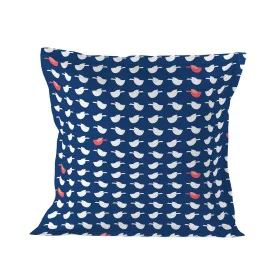 Pillowcase HappyFriday Moshi Moshi Whale Multicolour 80 x 80 cm by HappyFriday, Sheets and pillowcases - Ref: D1610080, Price...