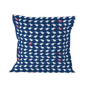 Taie d'oreiller HappyFriday Moshi Moshi Whale Multicouleur 80 x 80 cm de HappyFriday, Draps et taies d'oreiller - Réf : D1610...