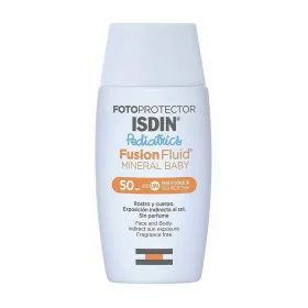 Protetor Solar Fluido Isdin Pediatrics Mineral Baby Spf 50 50 ml de Isdin, Filtros solares - Ref: S4516810, Preço: 29,15 €, D...