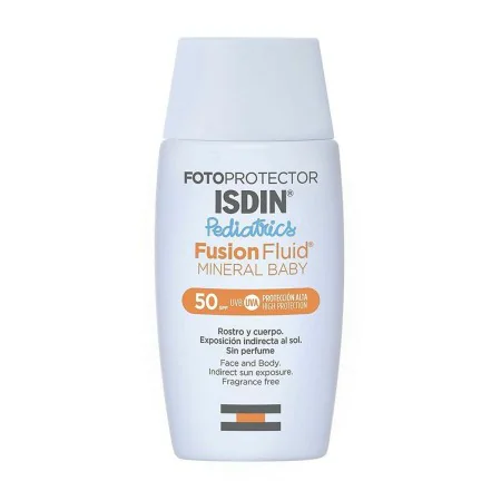 Protecteur Solaire Fluide Isdin Pediatrics Mineral Baby Spf 50 50 ml de Isdin, Filtres solaires - Réf : S4516810, Prix : 30,0...