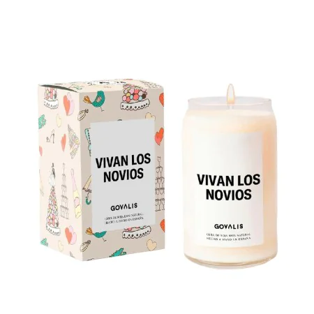 Scented Candle GOVALIS Vivan los Novios (500 g) by GOVALIS, Sails - Ref: S4517154, Price: 28,53 €, Discount: %