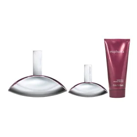 Women's Perfume Set Calvin Klein Euphoria EDP Euphoria 3 Pieces by Calvin Klein, Sets - Ref: S4517781, Price: 82,62 €, Discou...