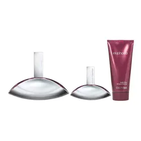 Women's Perfume Set Calvin Klein Euphoria EDP Euphoria 3 Pieces by Calvin Klein, Sets - Ref: S4517781, Price: 89,23 €, Discou...