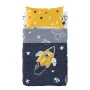 Set di Lenzuola HappyFriday Mr Fox Starspace Multicolore Culla Neonato 2 Pezzi di HappyFriday, Biancheria da letto per culle ...