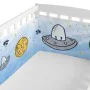 Paracolpi per culla HappyFriday Mr Fox Starspace Multicolore 210 x 40 cm di HappyFriday, Accessori per letti - Rif: D1610098,...