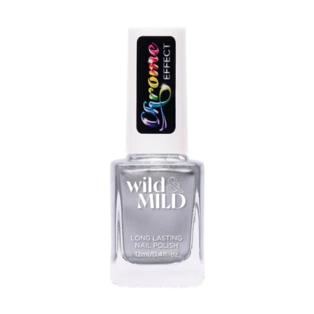 Verniz de unhas Wild & Mild Chrome Effect Angel Delight 12 ml de Wild & Mild, Vernizes - Ref: S4518114, Preço: 4,79 €, Descon...