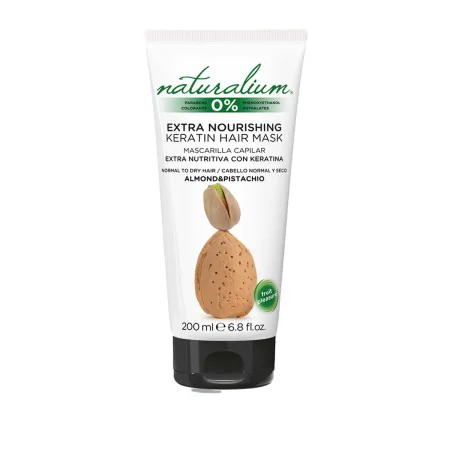 Maschera per Capelli Nutriente Naturalium 200 ml Mandorla Pistacchio di Naturalium, Balsami ad azione profonda e trattamenti ...