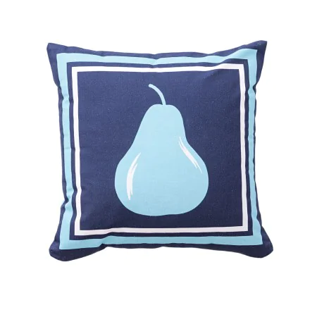 Cushion Benetton Blue Pear 40 x 40 cm Squared by Benetton, Cushions - Ref: S5003638, Price: 9,08 €, Discount: %