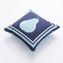 Cushion Benetton Blue Pear 40 x 40 cm Squared by Benetton, Cushions - Ref: S5003638, Price: 9,08 €, Discount: %