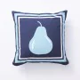 Cushion Benetton Blue Pear 40 x 40 cm Squared by Benetton, Cushions - Ref: S5003638, Price: 9,08 €, Discount: %