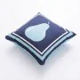 Cushion Benetton Blue Pear 40 x 40 cm Squared by Benetton, Cushions - Ref: S5003638, Price: 9,08 €, Discount: %