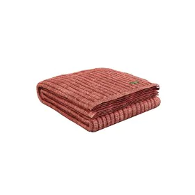 Blanket Benetton Red 140 x 190 cm Acrylic by Benetton, Blankets and bedcovers - Ref: S5003641, Price: 31,18 €, Discount: %