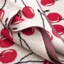 Blanket Benetton Red Beige Cherries 140 x 190 cm Acrylic by Benetton, Blankets and bedcovers - Ref: S5003645, Price: 34,75 €,...