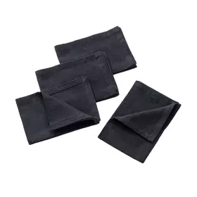 Napkins Benetton Black 40 x 40 cm 4 Pieces by Benetton, Cloth Napkins - Ref: S5003649, Price: 17,15 €, Discount: %