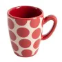 Juego de Tazas con Platos Benetton Rojo Gres Topos 4 Piezas de Benetton, Tazas - Ref: S5003651, Precio: 10,60 €, Descuento: %