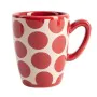 Juego de Tazas con Platos Benetton Rojo Gres Topos 4 Piezas de Benetton, Tazas - Ref: S5003651, Precio: 10,60 €, Descuento: %