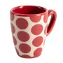 Juego de Tazas con Platos Benetton Rojo Gres Topos 4 Piezas de Benetton, Tazas - Ref: S5003651, Precio: 10,60 €, Descuento: %