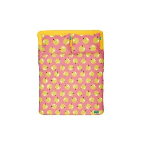 Bedding set Benetton Yellow Pink Standard Apple 4 Pieces by Benetton, Sheets and pillowcases - Ref: S5003652, Price: 53,74 €,...