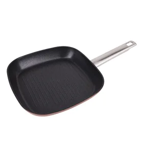 Grill pan San Ignacio Toughened aluminium 24 cm Squared by San Ignacio, Griddle Pans - Ref: S5003664, Price: 20,34 €, Discoun...