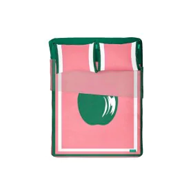 Jeu de draps Benetton Vert Rose Pomme 4 Pièces de Benetton, Draps et taies d'oreiller - Réf : S5003667, Prix : 55,91 €, Remis...