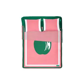 Jeu de draps Benetton Vert Rose Pomme 4 Pièces de Benetton, Draps et taies d'oreiller - Réf : S5003667, Prix : 55,91 €, Remis...