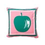 Cushion Benetton Green Pink Apple 40 x 40 cm Squared by Benetton, Cushions - Ref: S5003680, Price: 9,45 €, Discount: %