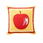 Cushion Benetton Yellow Red Apple 40 x 40 cm Squared by Benetton, Cushions - Ref: S5003682, Price: 9,08 €, Discount: %