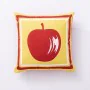 Cushion Benetton Yellow Red Apple 40 x 40 cm Squared by Benetton, Cushions - Ref: S5003682, Price: 9,08 €, Discount: %