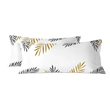 Pillowcase HappyFriday Blanc Foliage Multicolour 45 x 110 cm (2 Units) by HappyFriday, Sheets and pillowcases - Ref: D1610158...