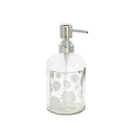 Soap Dispenser Gerimport Transparent Silver 430 ml by Gerimport, Stands and dispensers - Ref: S5003714, Price: 9,08 €, Discou...