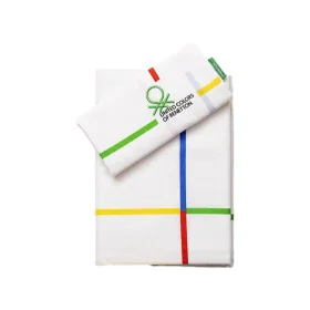 Juego de Sábanas Benetton RAINBOW 3 Piezas de Benetton, Sábanas y fundas de almohada - Ref: S5003720, Precio: 32,02 €, Descue...