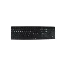 Teclado Bluetooth V7 KW550ESBT Qwerty Español Español Negro de V7, Teclados - Ref: S55005016, Precio: 22,81 €, Descuento: %