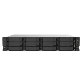 Memorizzazione in Rete NAS Qnap TS-1273AU-RP-8G Nero Grigio Alluminio di Qnap, Archiviazione collegata alla rete - Rif: S5500...