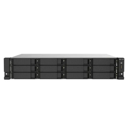 Memorizzazione in Rete NAS Qnap TS-1273AU-RP-8G Nero Grigio Alluminio di Qnap, Archiviazione collegata alla rete - Rif: S5500...