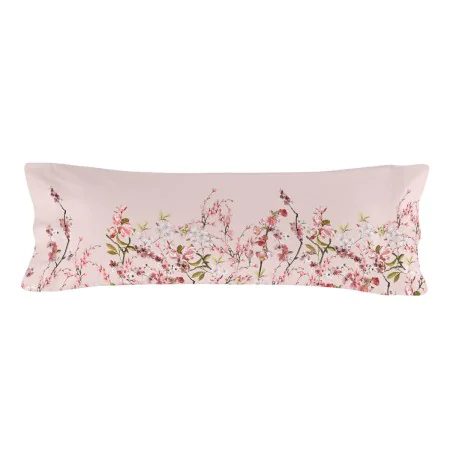 Federa HappyFriday Chinoiserie rose Multicolore 45 x 110 cm di HappyFriday, Lenzuola e federe per cuscino - Rif: D1610193, Pr...