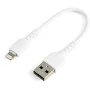 Câble USB vers Lightning Startech RUSBLTMM15CMW Blanc USB A de Startech, Câbles USB - Réf : S55009015, Prix : 16,46 €, Remise...