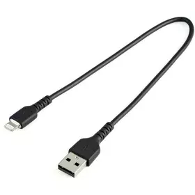 Câble USB vers Lightning Startech RUSBLTMM30CMB USB A Noir de Startech, Câbles USB - Réf : S55009016, Prix : 16,83 €, Remise : %