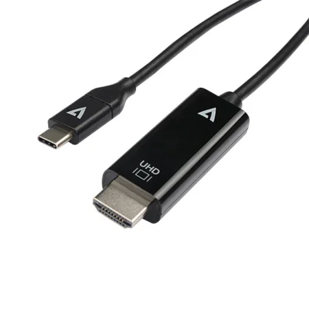 USB C to HDMI Adapter V7 V7UCHDMI-1M 1 m Black by V7, HDMI - Ref: S55009083, Price: 19,93 €, Discount: %