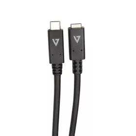 Kabel USB C V7 V7UC3EXT-2M   Schwarz von V7, USB-Kabel - Ref: S55009086, Preis: 11,25 €, Rabatt: %