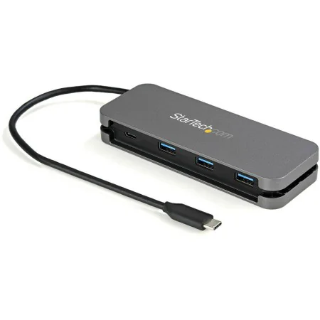 USB Hub Startech HB30CM3A1CB Black Grey Black/Grey by Startech, USB hubs - Ref: S55010596, Price: 45,67 €, Discount: %